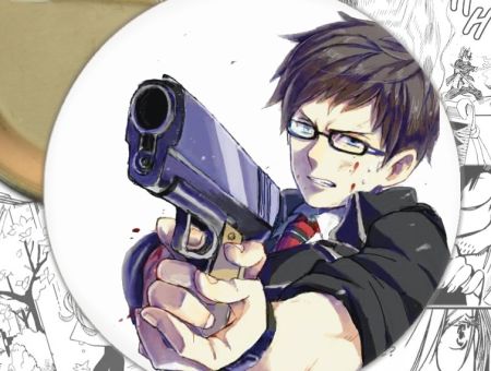 Значок Blue Exorcist 000568