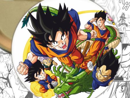 Значок Dragon Ball Z Перлини дракона 000576