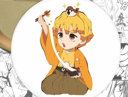 Значок аніме Клинок, що розтинає демонів Demon Slayer 000581 