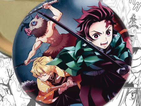 Значок Demon Slayer 000590