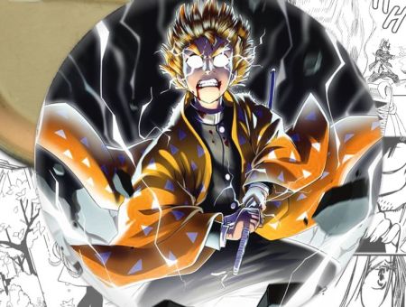 Значок аниме Demon Slayer Клинок, рассекающий демонов, 000592