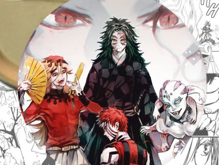 Значок Demon Slayer 000593