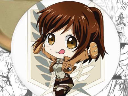 Значок Атака Титанов Саша Блаус Attack on Titan 000603