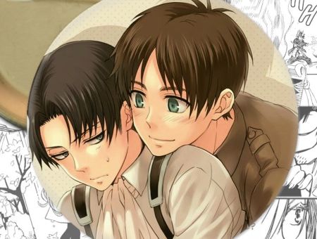 Значок Атака Титанов аниме Attack on Titan 000616