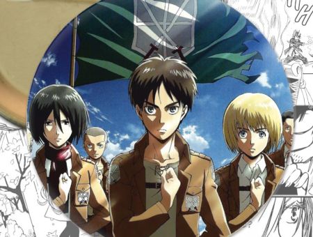 Значок Атака Титанів 000618 аніме Attack on Titan