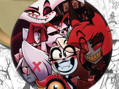 Значок Hazbin Hotel 000684