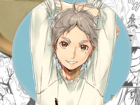 Значок Haikuyy!! 000685