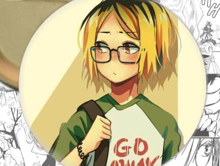 Значок Haikuyy!! 000686