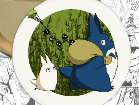 Значок аніме Тоторо Tonari no Totoro 000768