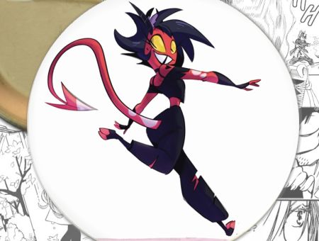 Значок Пекельний Босс Helluva Boss 000717