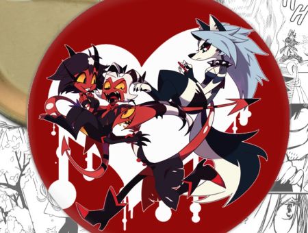 Значок Пекельний Босс Helluva Boss 000718