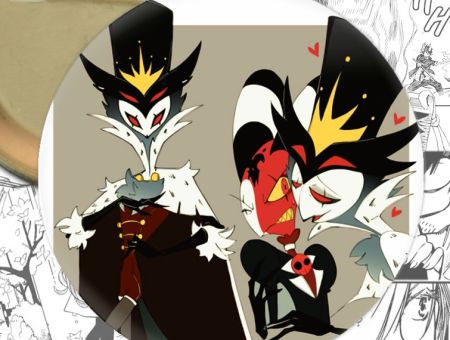 Значок Пекельний Босс Столас Helluva Boss 000719