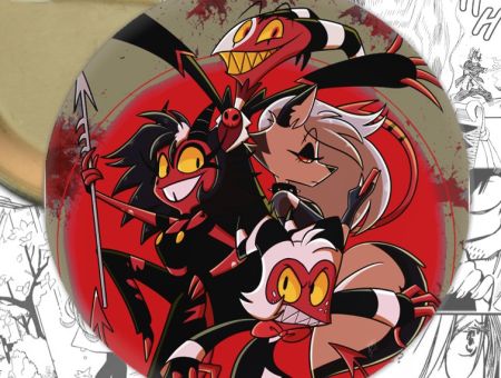 Значок Пекельний Босс Helluva Boss 000720