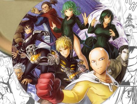 Значок One Punch-Man 000752