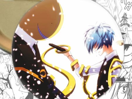 Значок Assassination Classroom 000759