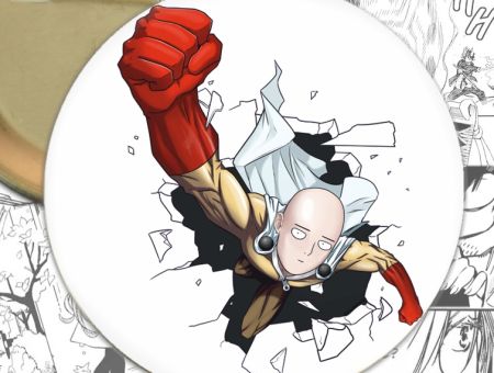 Значок One Punch-Man 000760