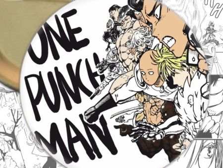 Значок One Punch-Man 000761