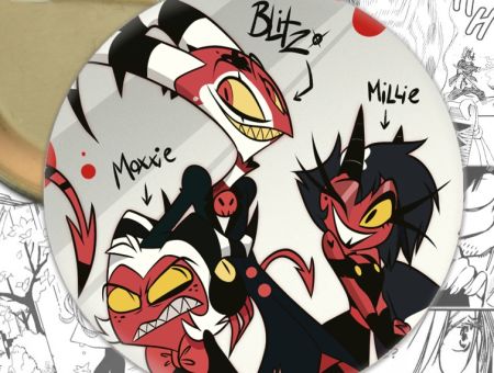 Значок Helluva Boss 000778