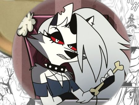 Круглий значок 000780 Helluva Boss 000780 