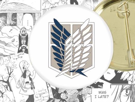 Значок Разведкорпус Атака Титанов Attack on Titan  44-000602 