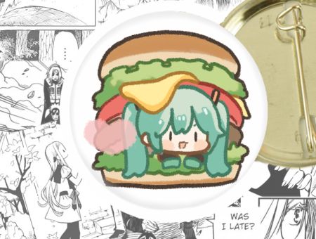 круглый значок Vocaloid 44-004211