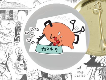 Значок Почіта Людина-бензопила Chainsaw Man 44-004240