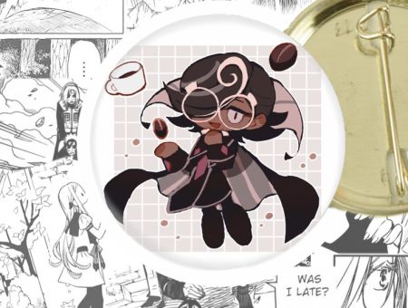 Значок Эспрессо Куки ран Cookie run 44-004248