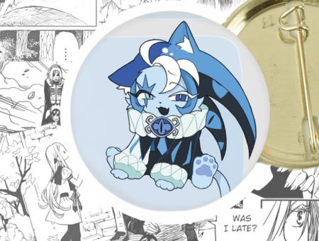 Значок Шадоу Милк Куки ран Cookie run 44-004251