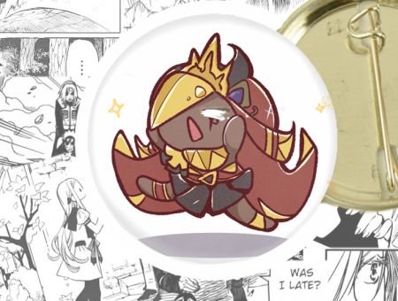 Значок Копчёный Сыр Куки ран Cookie run 44-004253