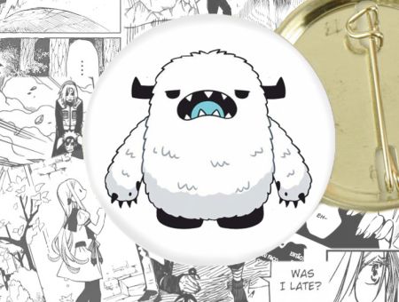 Значок SK8 the Infinity Скейт нескінченність 44-002586 круглый