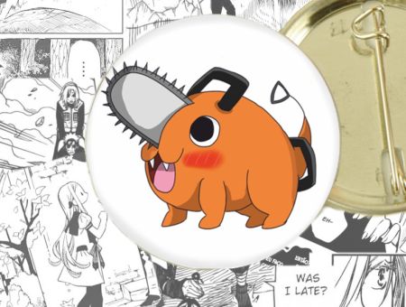 Значок -002819 Почита Человек-бензопила Chainsaw Man 44