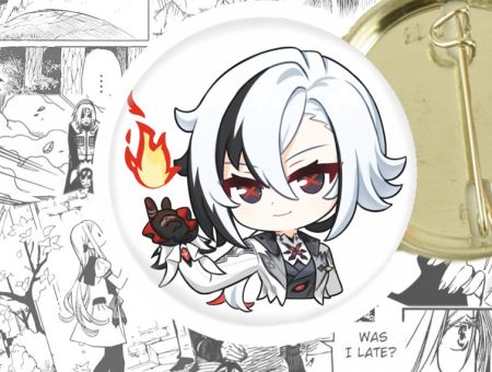 Значок Арлекіно Геншин Імпакт Genshin Impact 44-003531