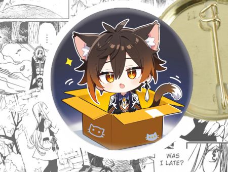 Значок Чжун Лі Геншин Імпакт Genshin Impact 44-004141