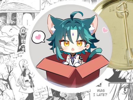 Значок Сяо Геншин Імпакт Genshin Impact 44-004143