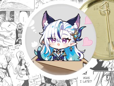 Значок Ньовіллет Геншин Імпакт Genshin Impact 44-004153