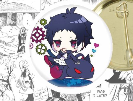 круглый значок Акутагава Bungo Stray Dogs 44-004160