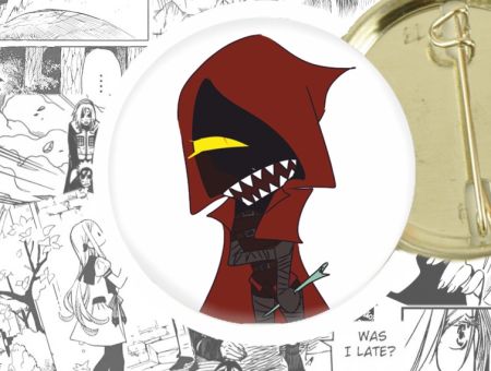 Круглый значок Lobotomy Corporation Корпорация Лоботомия Dogs 44-004199