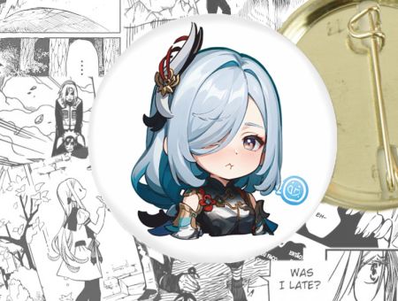 Значок Шень Хе Геншин Імпакт Genshin Impact 44-003176