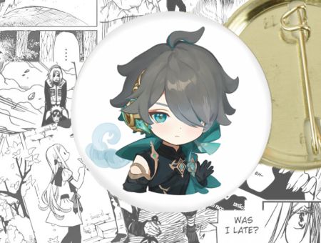 Значок Аль-Хайтам Геншин Імпакт Genshin Impact 44-003178