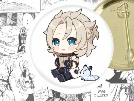 Значок Альбедо Геншин Імпакт Genshin Impact 44-003211