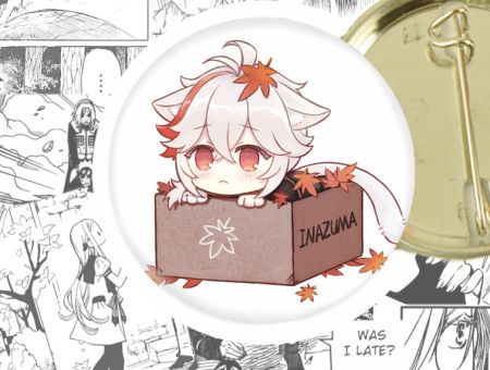 Значок Кадзуха Геншин Імпакт Genshin Impact 44-003213