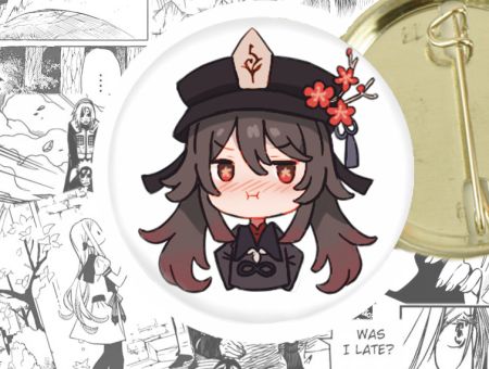 Значок Ху Тао Геншин Імпакт Genshin Impact 44-003215