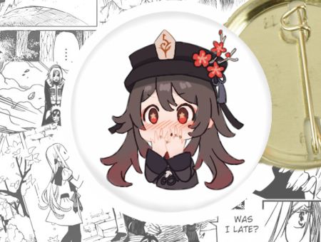 Значок Ху Тао Геншин Імпакт Genshin Impact 44-003216