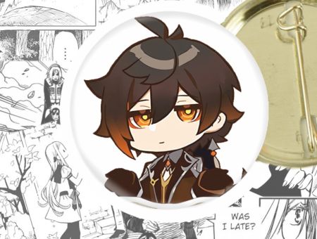 Значок Чжун Лі Геншин Імпакт Genshin Impact 44-003221