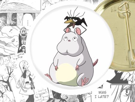 Значок Віднесені привидами Spirited Away 44-003247 Круглий