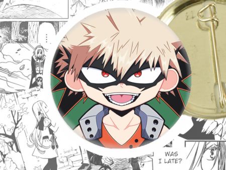 значок Моя геройская академия Кацуки Бакуго Boku no Hero Academia 44-003251 