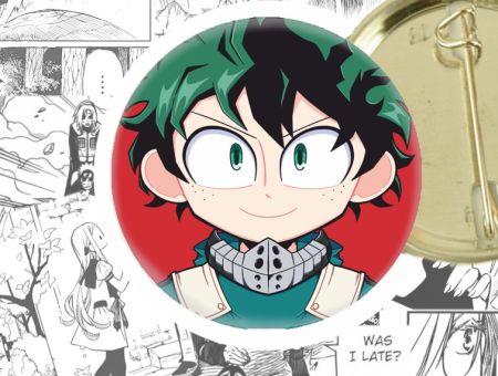 значок Моя геройская академия Мидория Boku no Hero Academia 44-003261 