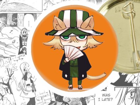 значок Кисуке Урахара Блич Bleach  44-003262 