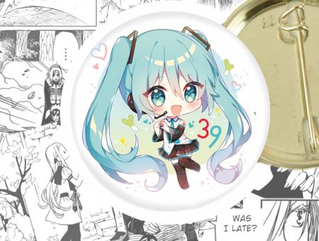 круглый значок Vocaloid 44-003270 