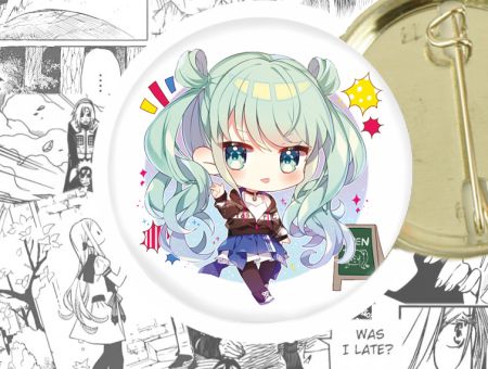 круглый значок Vocaloid 44-003273 